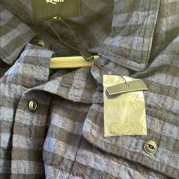 Rails Powell Plaid Seersucker Long Sleeve Button Down Shirt Size XL NWOT - Picture 4 of 7